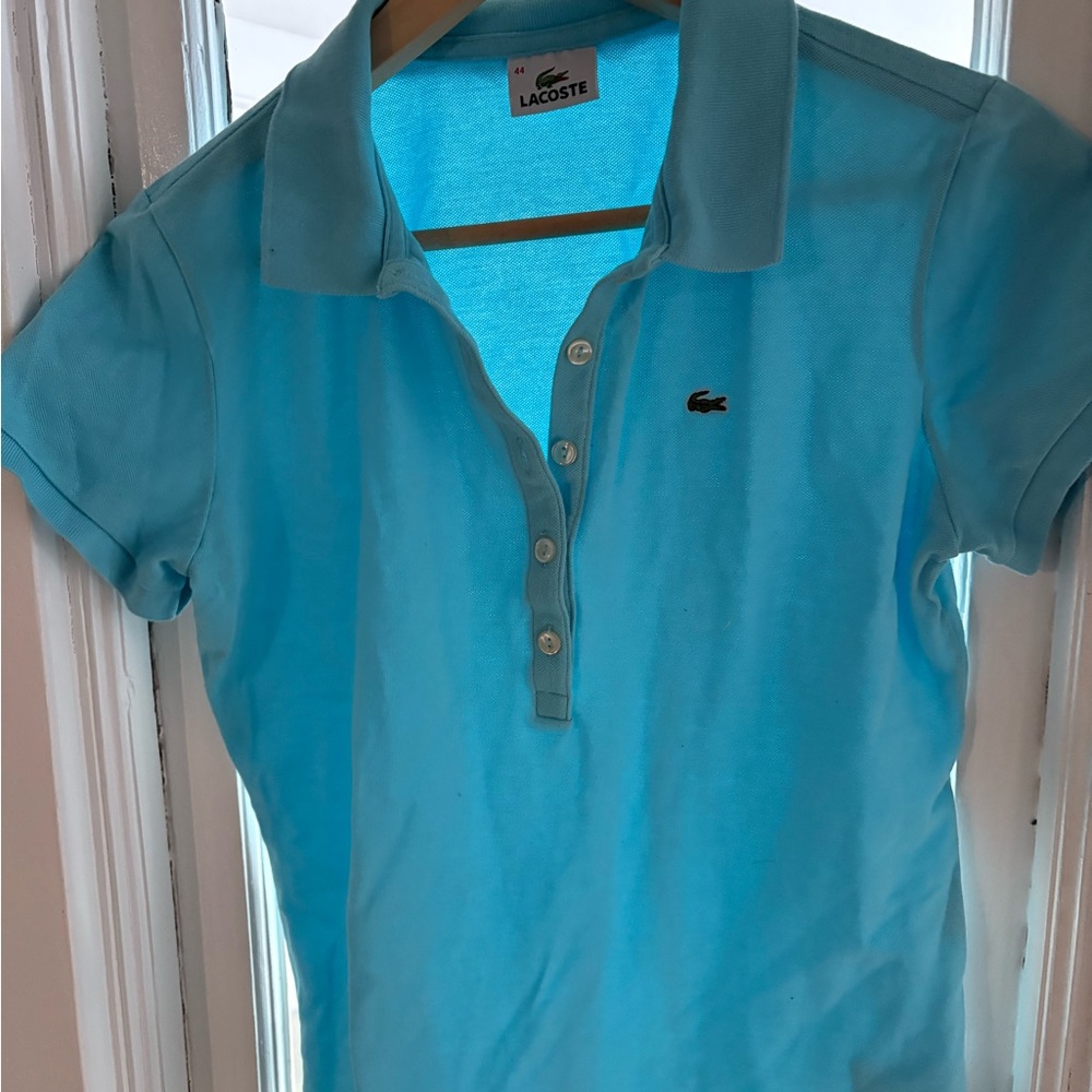 Lacoste Women’s Light Blue Polo Shirt